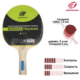 Ракетка для настольного тенниса BOSHIKA Training