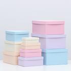 Набор коробок 10 в 1 "Рассвет", 30,5 х 20 х 13 - 12 х 6,5 х 4 см 6861116