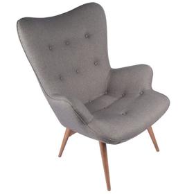 Кресло Contour, 1200 × 765 × 950 мм, цвет серый
