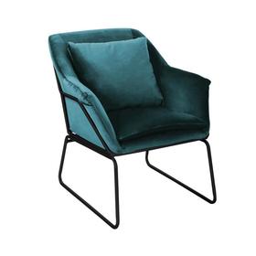Кресло Alex, 795 × 680 × 785 мм, цвет бирюзовый