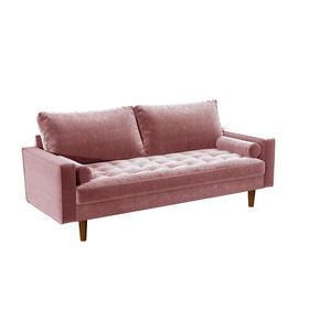 Диван трёхместный Scott, 1770 × 810 × 840 мм, цвет пыльно-розовый