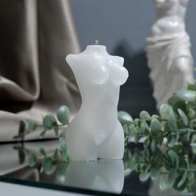 Свеча интерьерная «Женская фигура», белая, 10 х 5 см в Донецке