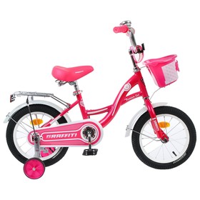 {{photo.Alt || photo.Description || 'Велосипед 14&quot; Graffiti Premium Girl, цвет розовый/белый'}}
