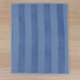 Салфетка для сушки посуды Доляна «Широкая полоска», 38×50 см, микрофибра, цвет синий в Донецке