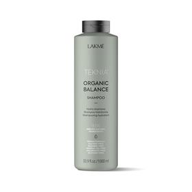 Шампунь для всех типов волос LAKME Teknia Organic Balance Shampoo, бессульфатный, 1000 мл