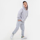 Брюки KAFTAN "Basic line" р.38 (146-152), серый - фото 799612868