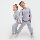 Брюки KAFTAN "Basic line" р.38 (146-152), серый - фото 799612871