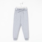 Брюки KAFTAN "Basic line" р.38 (146-152), серый - фото 801281166