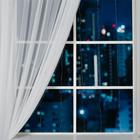 Гирлянда «Занавес» 1.6 × 1.6 м роса, IP20, серебристая нить, 160 LED, свечение белое, 8 режимов, 220 В 5206146