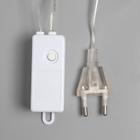 Гирлянда «Занавес» 1.6 × 1.6 м роса, IP20, серебристая нить, 160 LED, свечение белое, 8 режимов, 220 В 5206146