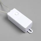 Гирлянда «Занавес» 1.6 × 1.6 м роса, IP20, серебристая нить, 160 LED, свечение тёплое белое, 8 режимов, 220 В 5206147