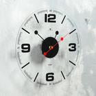 Часы настенные "Стиль 1" прозрачные, открытая стрелка, d=30 см - фото 11047406