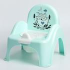 Горшок-стульчик детский«Лисенок» антискольз., цвет бирюзовый - фото 106968318