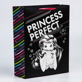 Пакет ламинат вертикальный "Princess perfect", 31х40х11 см, Принцессы