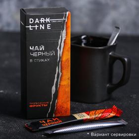 Черный чай в стиках DARK LINE: тропические фрукты, 2 г. х 15 шт. 5426719