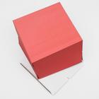 Кондитерская упаковка, без окна, красная, 30 х 30 х 30 см 6852160