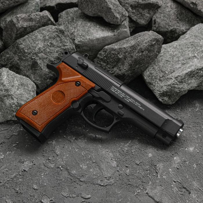 Пистолет страйкбольный "Stalker" Beretta 92 мини, кал. 6мм - фото 820284
