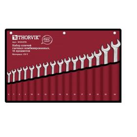 Набор ключей W3S16TB Thorvik 52607, комбинированных, серии ARC, в сумке, 6-24 мм, 16 шт 5927409