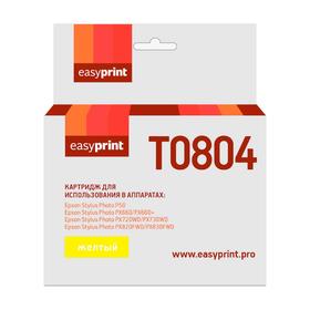 Картридж EasyPrint IE-T0804 (C13T08044011/T0804/Stylus Photo P50/PX660) для Epson, желтый