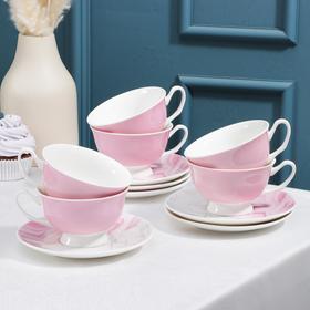 {{photo.Alt || photo.Description || 'Сервиз чайный Magistro «Розовый мрамор», 6 чашек 240 мл, 6 блюдец d=14 см'}}