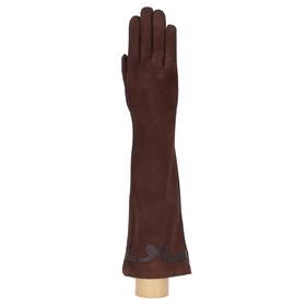 Перчатки женские, натуральная кожа (Размер 6.5) шоколадный