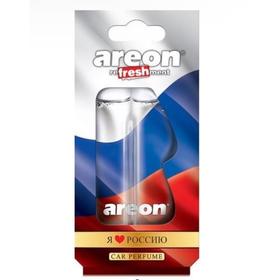 Ароматизатор на зеркало Areon Refreshment гелевый Я люблю Россию летняя мечта 704-025-917 6942855