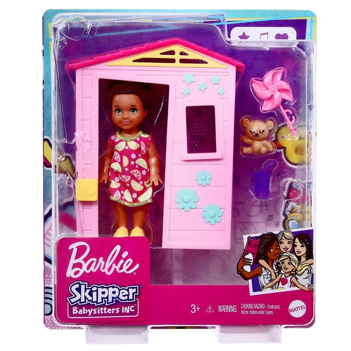 Игровой набор Барби «Игра с малышом» - фото 2883417
