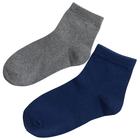 Носки детские, размер 20-22 см, цвет серый - фото 8108384