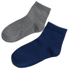 Носки детские, размер 20-22 см, цвет серый