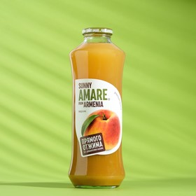 Персиковый сок прямого отжима SUNNY AMARE с добавлением яблочного, без сахара, 750 мл