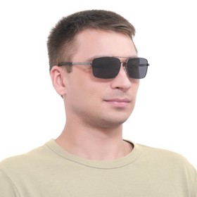 Очки солнцезащитные водительские поляризационные "Мастер К", линза 4.5х6 см, дужки 14 см