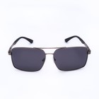 Очки водительские поляризационные, линза 4.5х6 см, ширина 14.5 см, дужки с флексами 14 см - фото 799429100