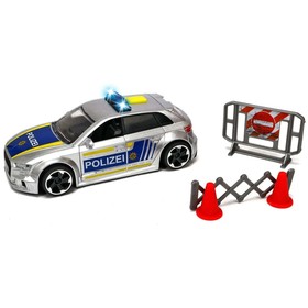 Полицейская машинка Audi RS3, фрикционная, 15 см, свет/звук