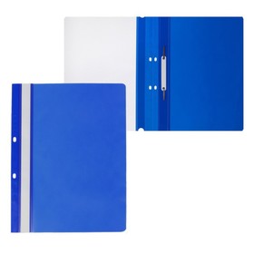 Folder-folder CALLIGRATA, A4, 180MKM, Blue with Prozor. Up, with perforation. 