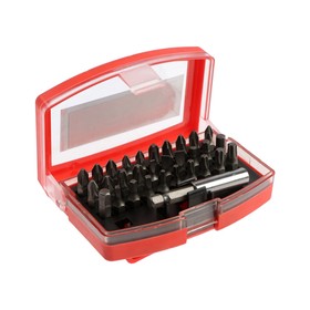 Набор бит ТУНДРА, PH-SL-PZ-Hex-Torx, 31 предмета 5354678