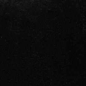 Ворсовая ткань "Плюш черный №11", ширина 160 см