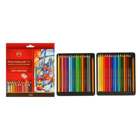 Pencils 36tsv Koh-I-Noor Polycolor 3835, Cards / Up, Europa