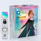 Пакет голография горизонтальный "Queen of Arendelle", Холодное сердце, 25 х 21 х 10 см 5510786