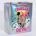 Пакет голография горизонтальный "Cruella Devil", Disney, 25 х 21 х 10 см 5510791