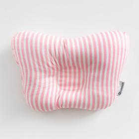 {{photo.Alt || photo.Description || 'Подушка анатомическая Крошка Я «Розовые полоски», 26х22 см, 100% хлопок, сатин'}}