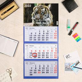 Календарь квартальный, трио "Символ года - 58" 2022 год, 31 х 69 см