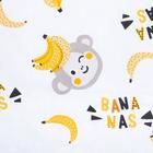Постельное белье "Этель" 1,5 сп Just bananas 143х215 см, 150х214 см, 50х70 см -1 шт - фото 799453345