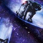 Бумага упаковочная глянцевая двусторонняя "Космонавт",70 х 100 см 6708378