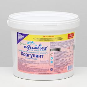 Коагулянт Aquatics в таблетках (25 г), 4 кг