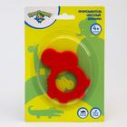 Прорезыватель силиконовый «Веселый зоопарк», цвет МИКС - фото 799455460