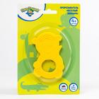 Прорезыватель силиконовый «Веселый зоопарк», цвет МИКС - фото 800110605