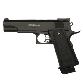 Пистолет страйкбольный "Galaxy" Colt Hi-Capa, черный, кал. 6 мм