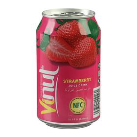 Напиток сокосодержащий VINUT со вкусом клубники, 330 мл