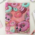 Голографическая обложка для тетради «Пончик» (5 шт) - фото 801018875