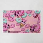 Голографическая обложка для тетради «Пончик» (5 шт) - фото 801018877